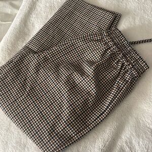 Zara plaid pants